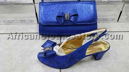 Shoes \u0026 Bag – Royal Blue | African 