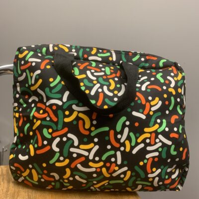 Afro Pop Confetti Print Tote