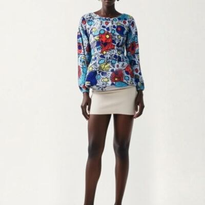 Women's Floral Print Top