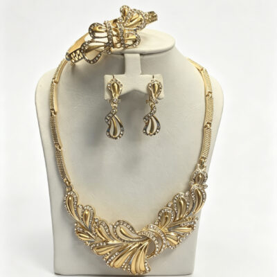 Complete Gold plated Jewellery Set